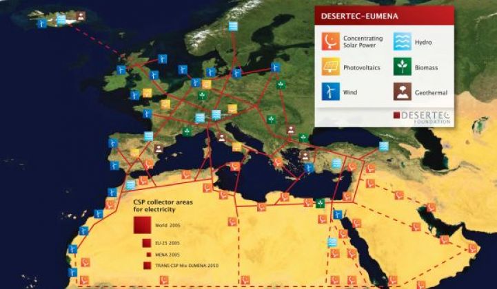 The Desertec plan is echoed in parts of the new Africa-Europe hydrogen proposals.