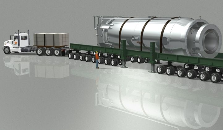 Small modular reactors could provide dispatchable carbon-free power — but will they divert funds better spent on renewables and energy storage? (Credit: NuScale)